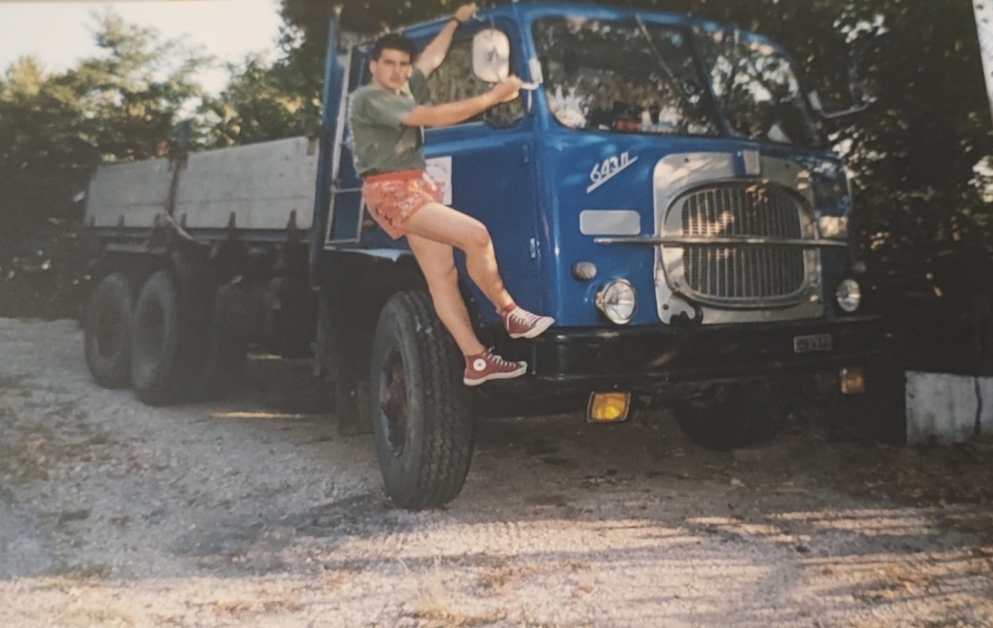 Il Fiat 643N con cui è cominciata l'attività