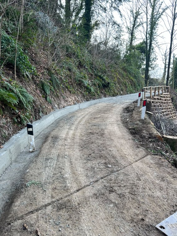 La viabilità ripristinata