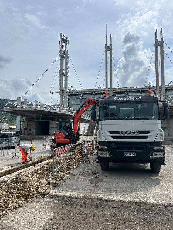 Rete antincendio del mercato dei fiori