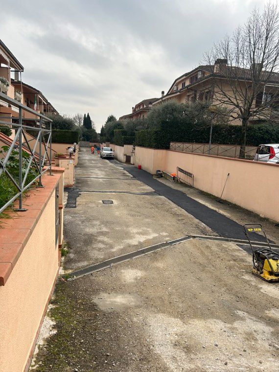 Acquedotto in centro abitato
